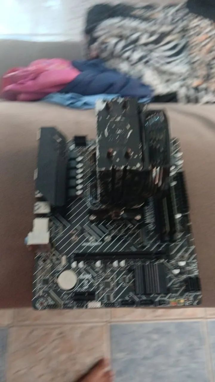 Placa mae a520 e processador ryzen 3200 g - Foto 5