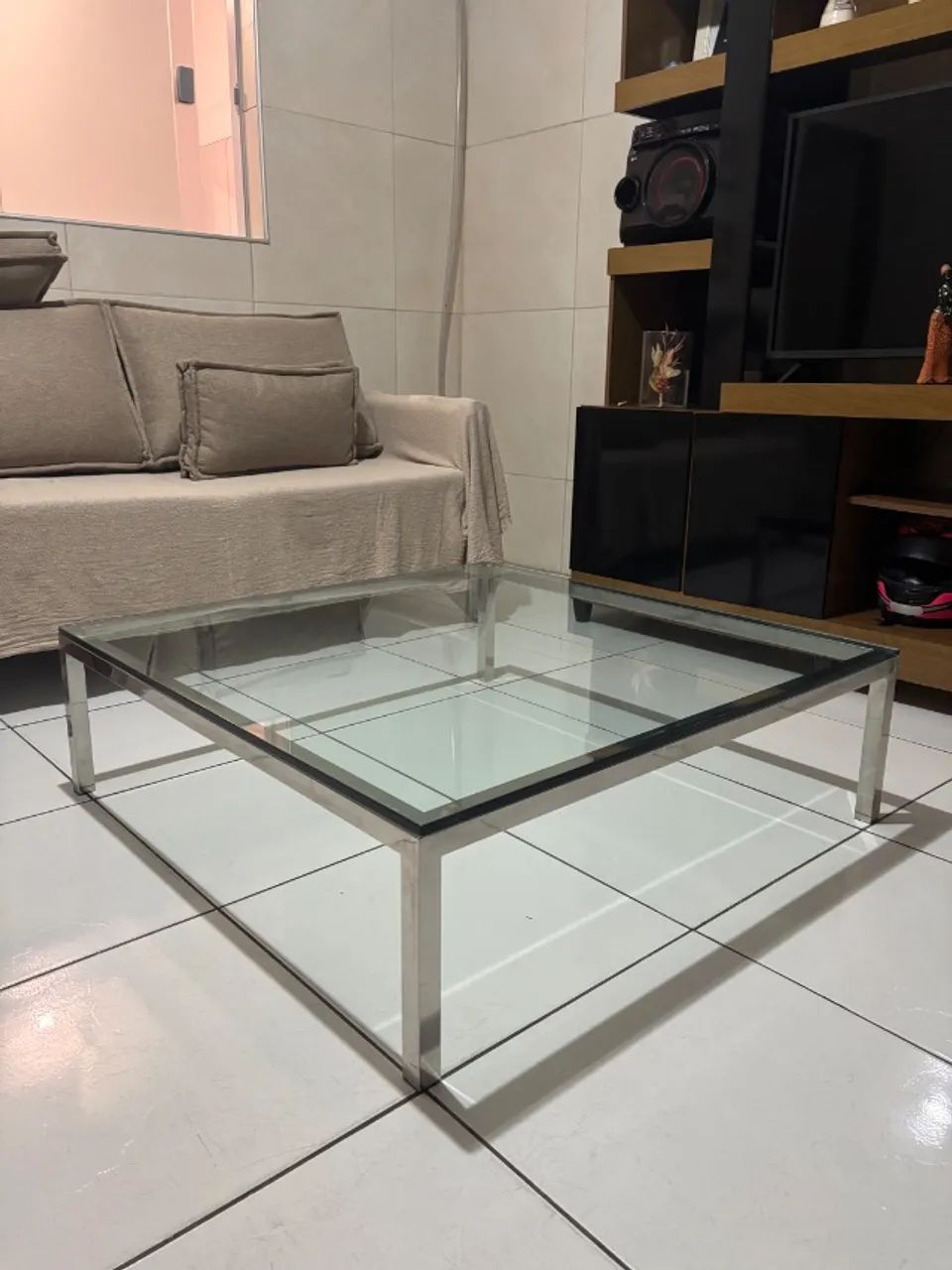 Mesa de centro de vidro - Foto 2