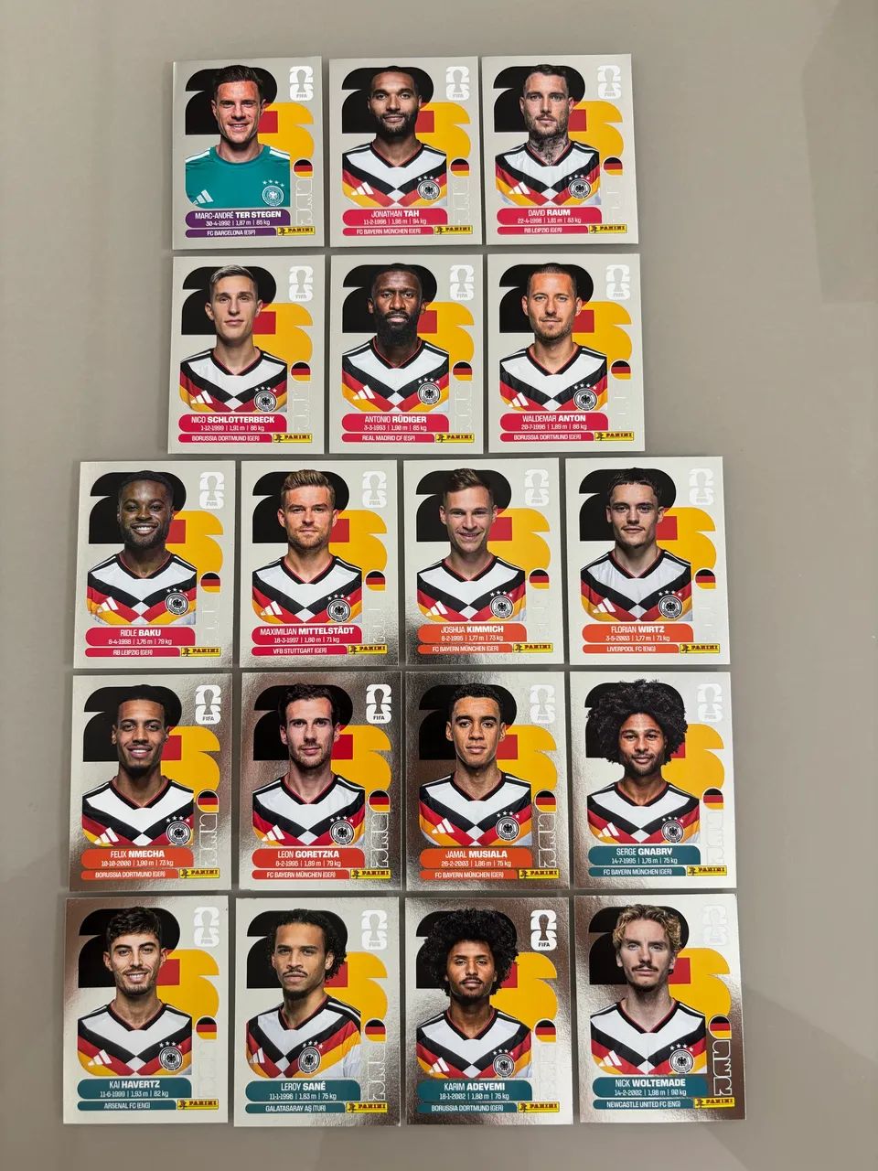 SET SELEÇÃO ALEMANHA PRATA DFB SILVER