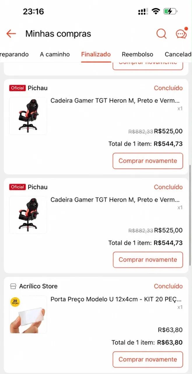 Cadeira Gamer NOVA - Foto 4