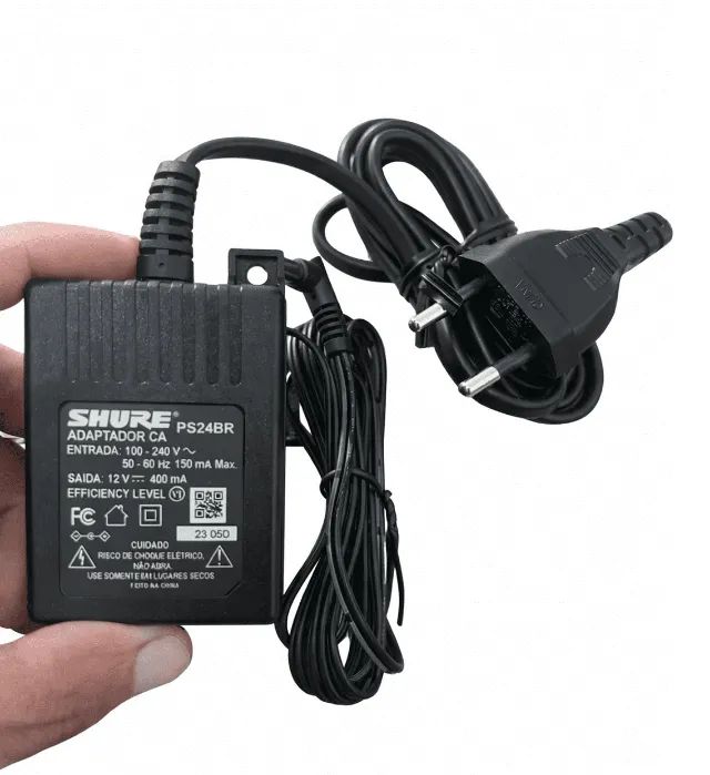 Fonte 12v de alimentação Sistemas Sem Fio Shure PS24BR Bivolt - Foto 4