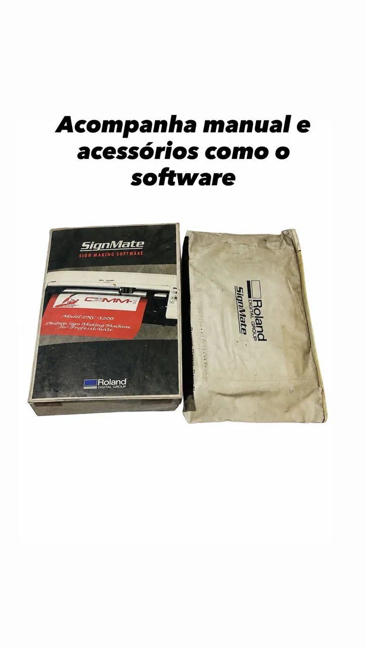 Plotter Máquina de recorte Roland CAMM-1 PNC-950 com o manual - Foto 5