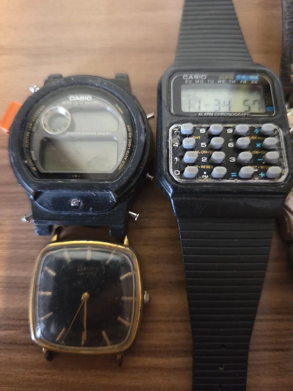Lote de relógios, Orient, Casio, Dumont, Citizen e Technos  - Foto 5