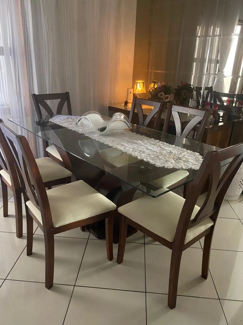 Mesa de vidro  - Foto 3