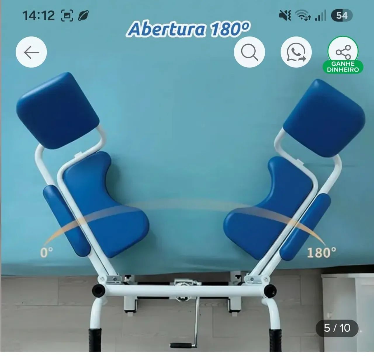 Cadeira de transferência!!! - Foto 2