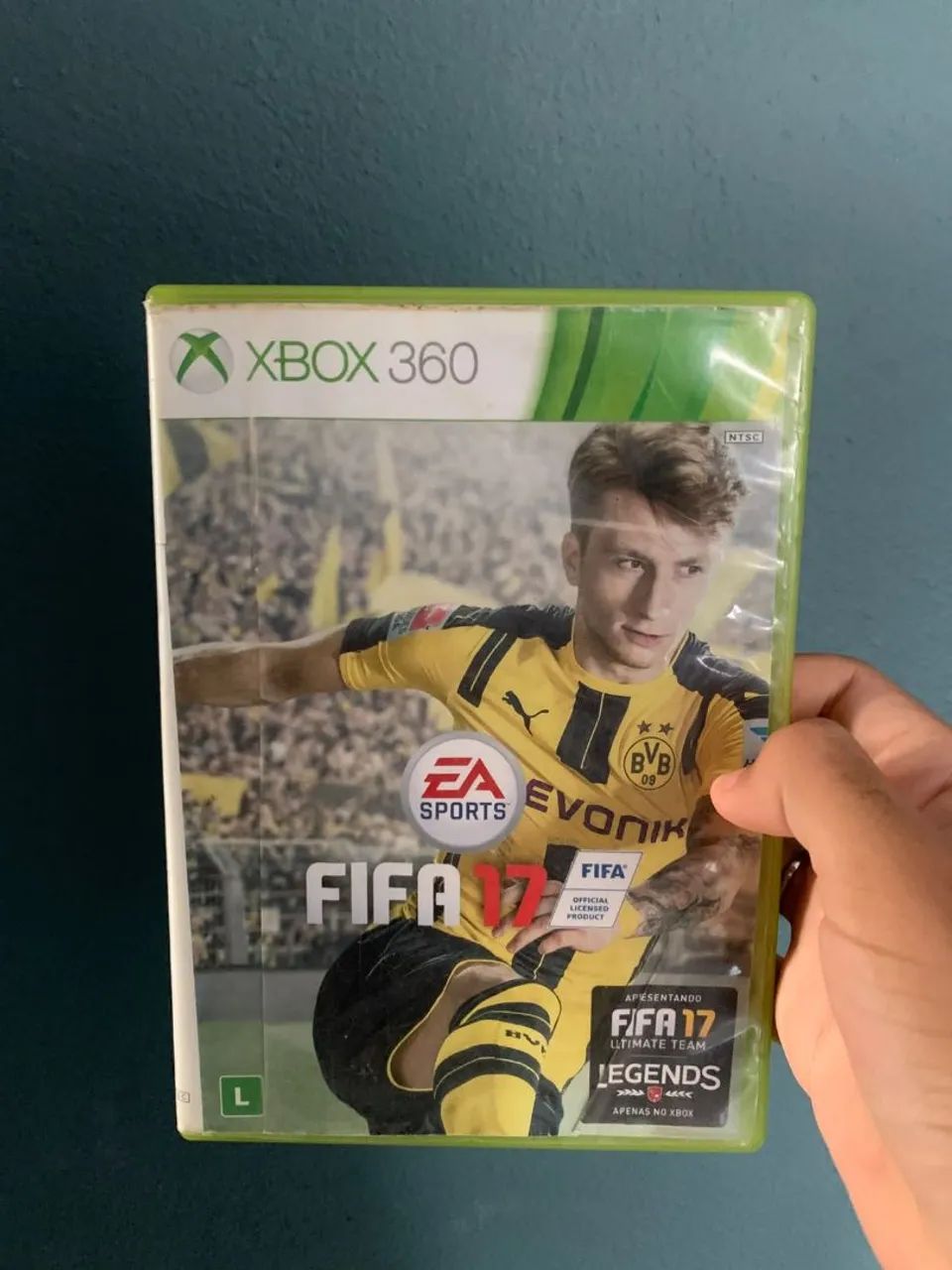 FIFA 17 ORIGINAL DE XBOX 360 MIDIA IMPECAVEL
