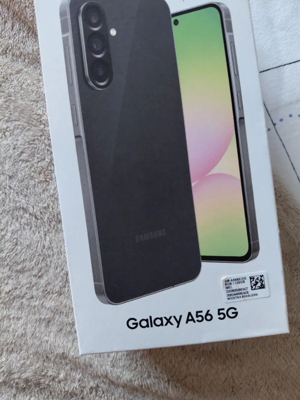 Celular Sansung A56 5G novissimo e barato