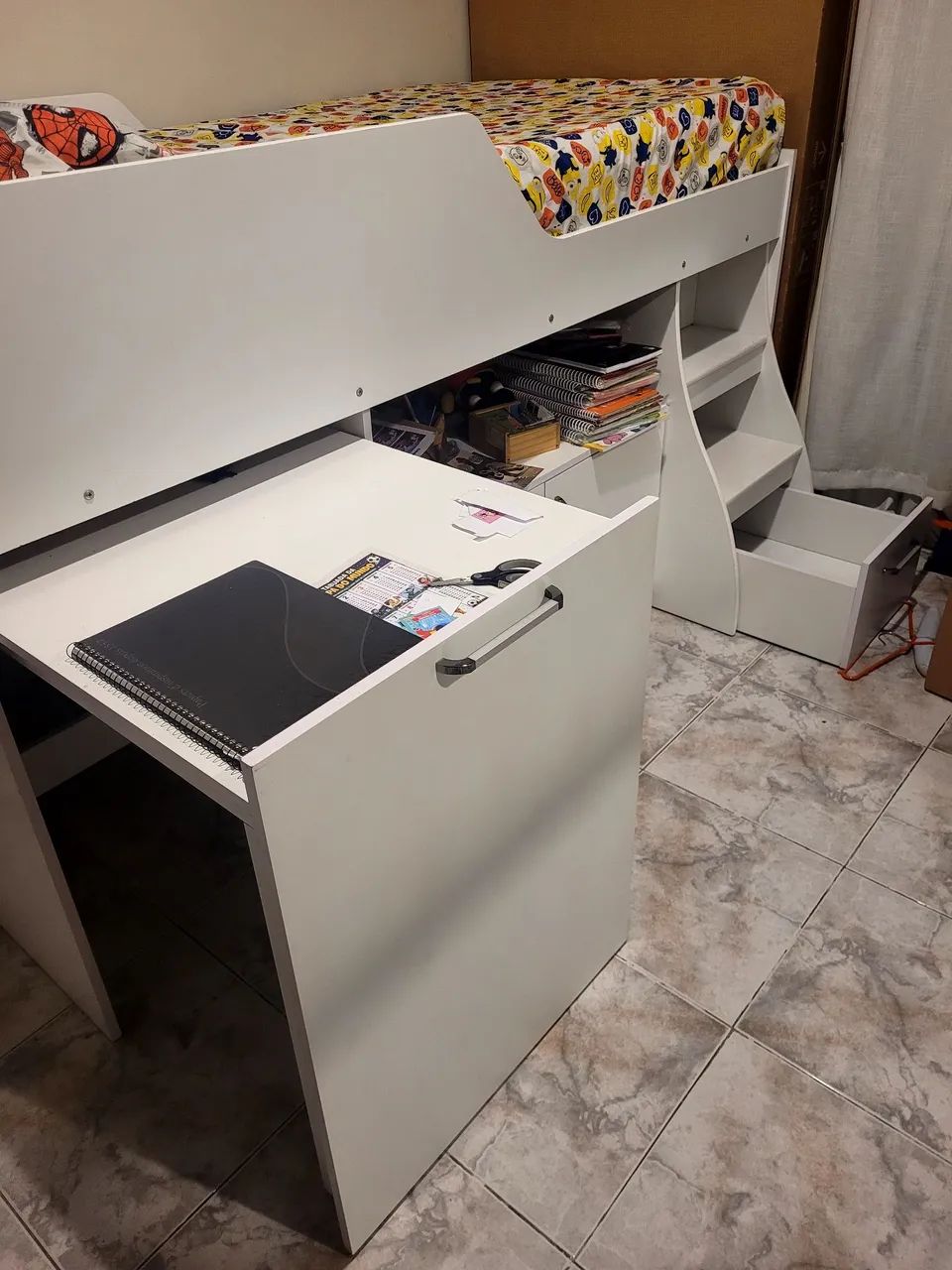 Armerio de quarto e cama de solteiro - Foto 2