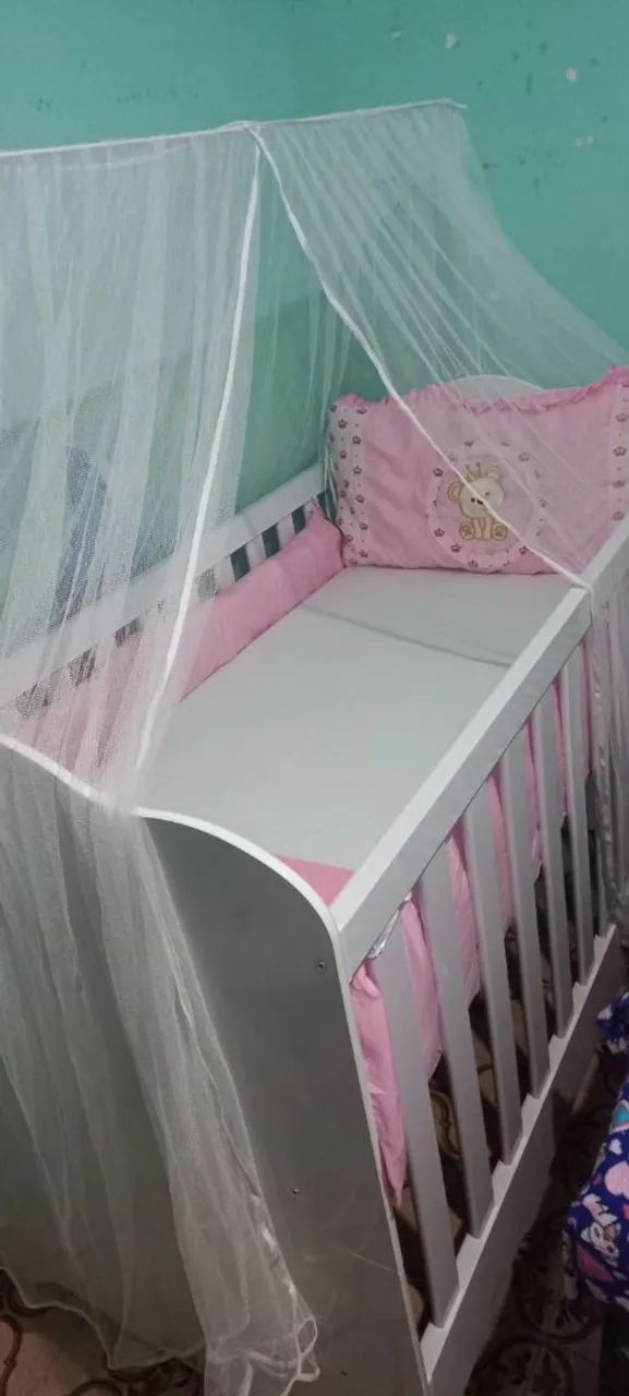 Berço 2 em 1 (cama e berço)