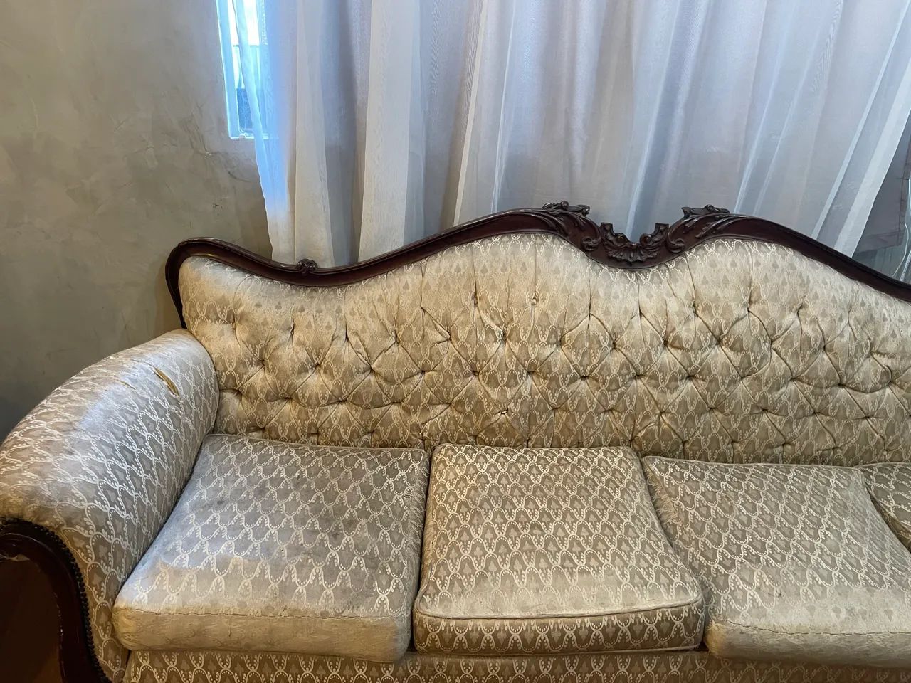 Sofá retrô antigo  - Foto 3