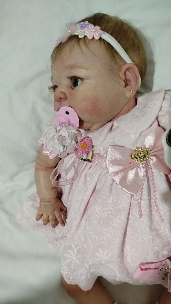 Bebê reborn kit Rosanne  - Foto 5