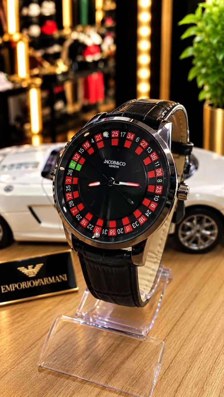 Belos e elegantes relógios linha luxo premium 