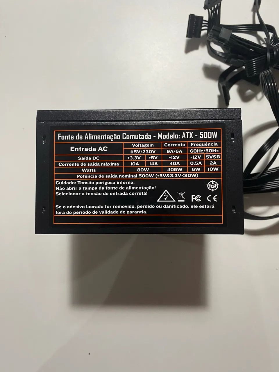 Fonte atx 500W