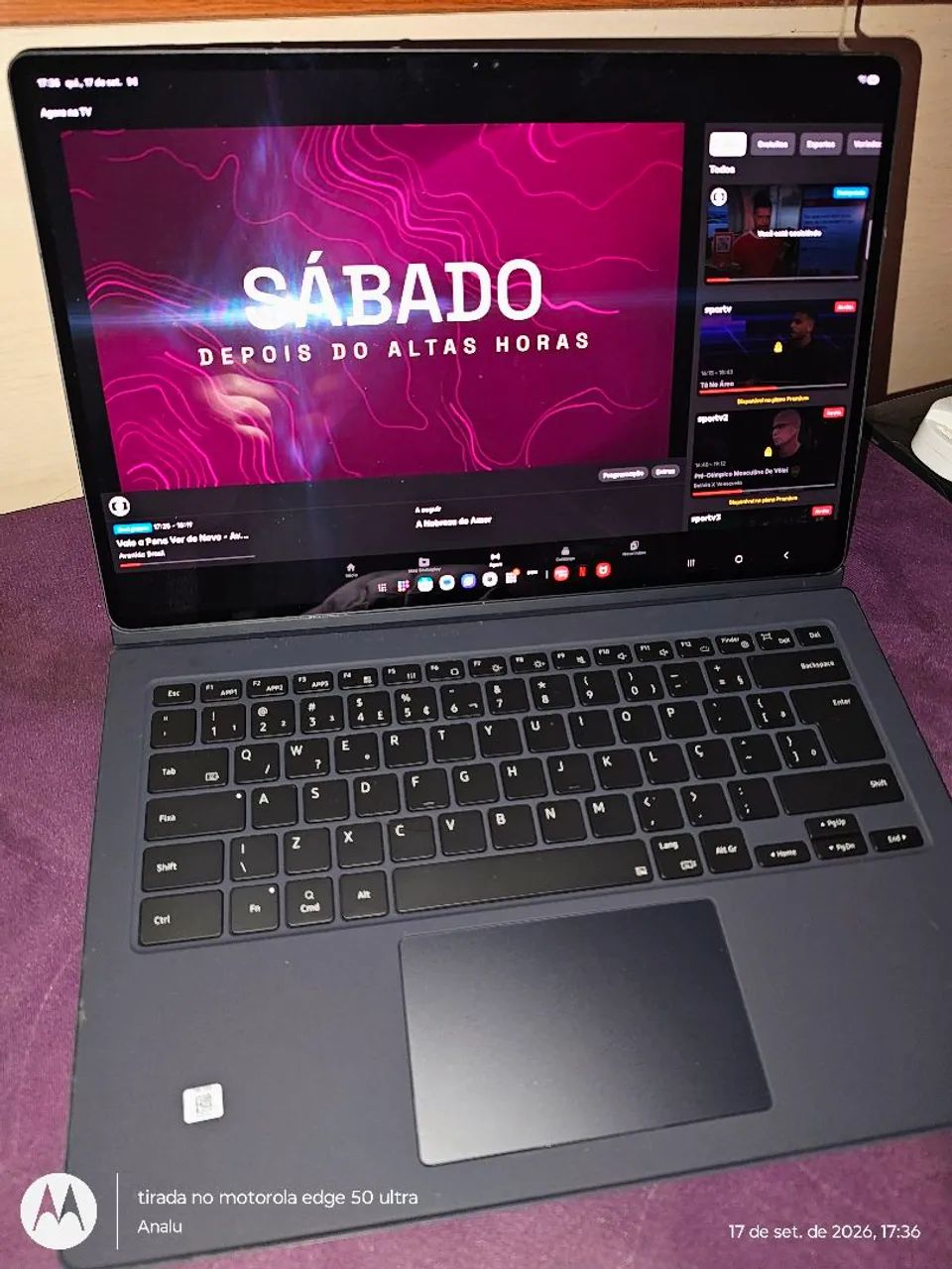 Galaxy Tab S9 Ultra SM-X910. Teclado e caneta.  - Foto 5
