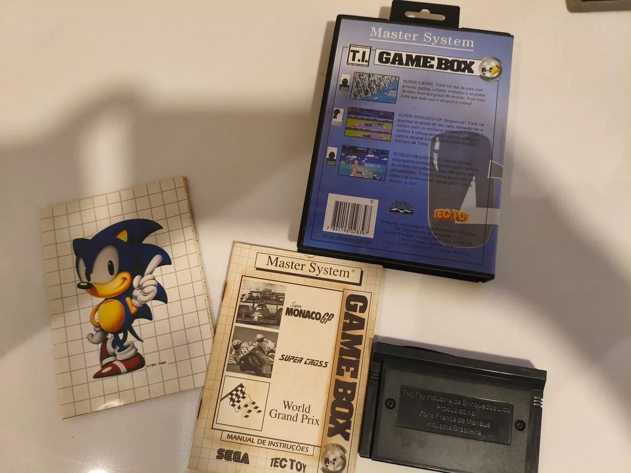 Jogo Game Box Série Corridas para Master System  - Foto 2