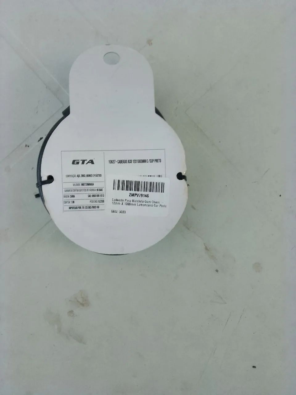 Cadeado para bicicleta. - Foto 3