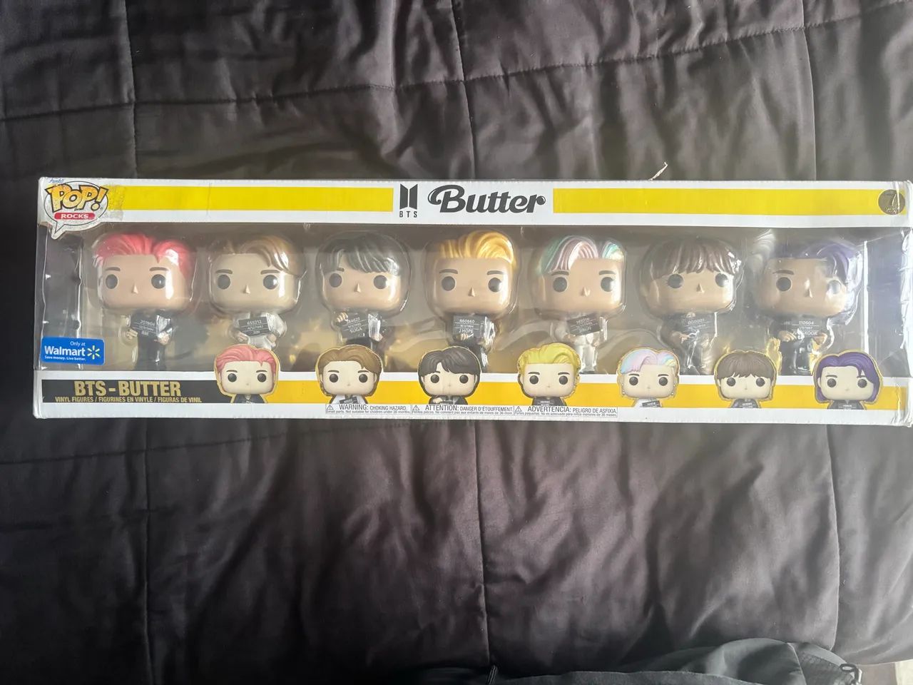 Funko Pop! Rocks BTS Butter 2022 7 Pack Exclusivo