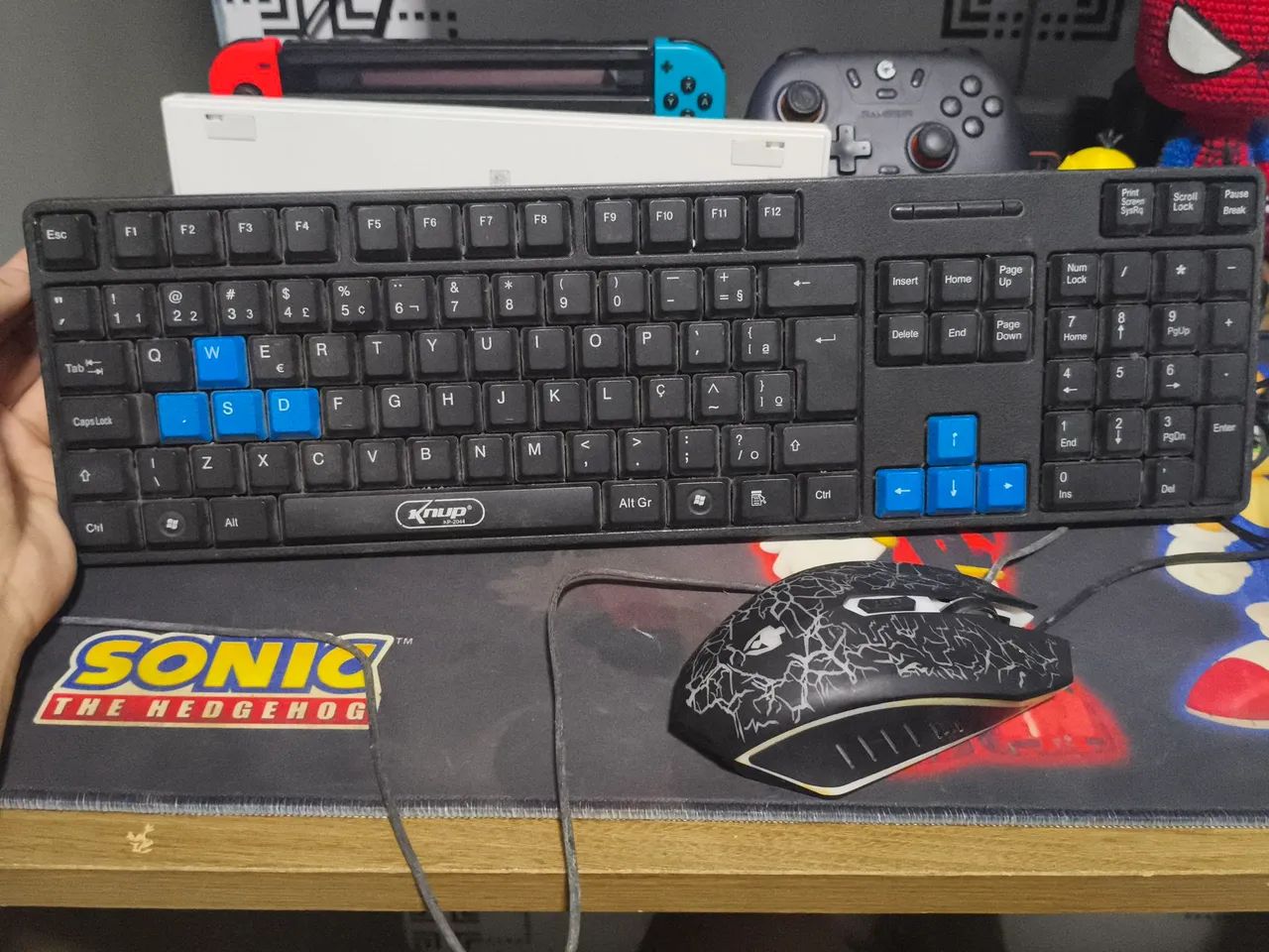 Kit teclado + mouse 