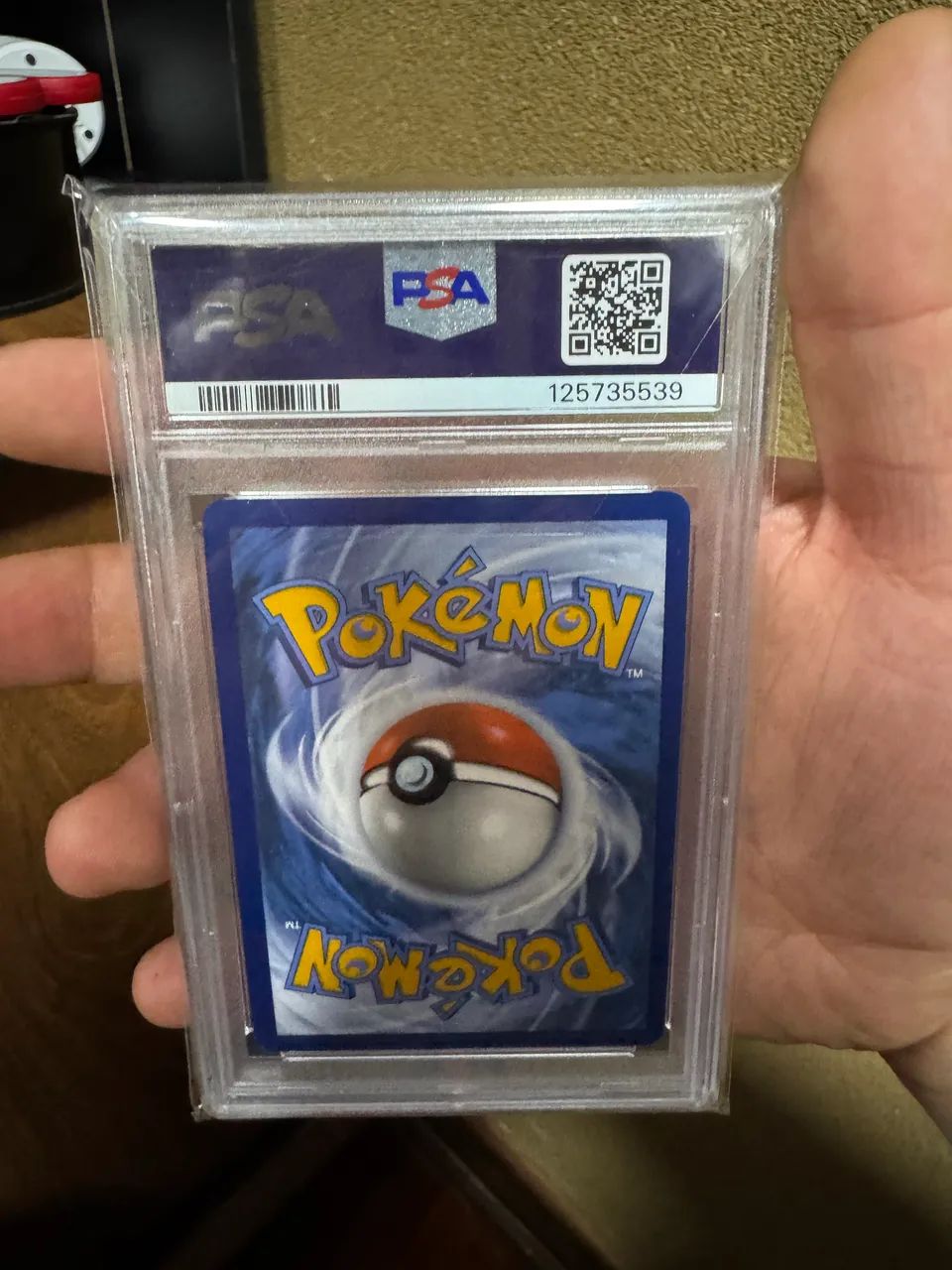 carta graduada pokemon tyranitar ex psa 9 - Foto 2