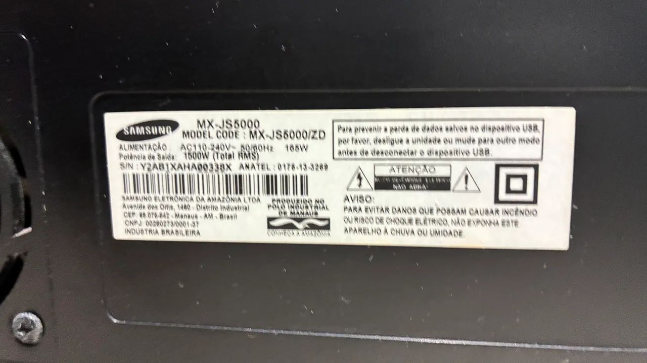 Mini System Samsung MX-JS5000 