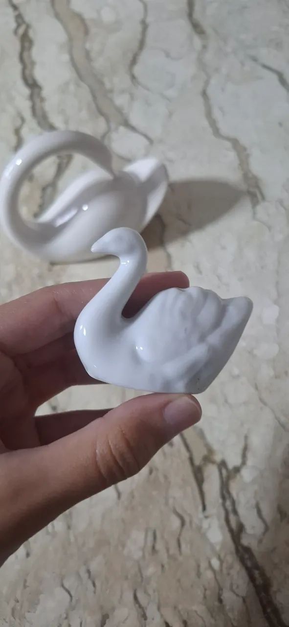 bibelô de cisne - Foto 3