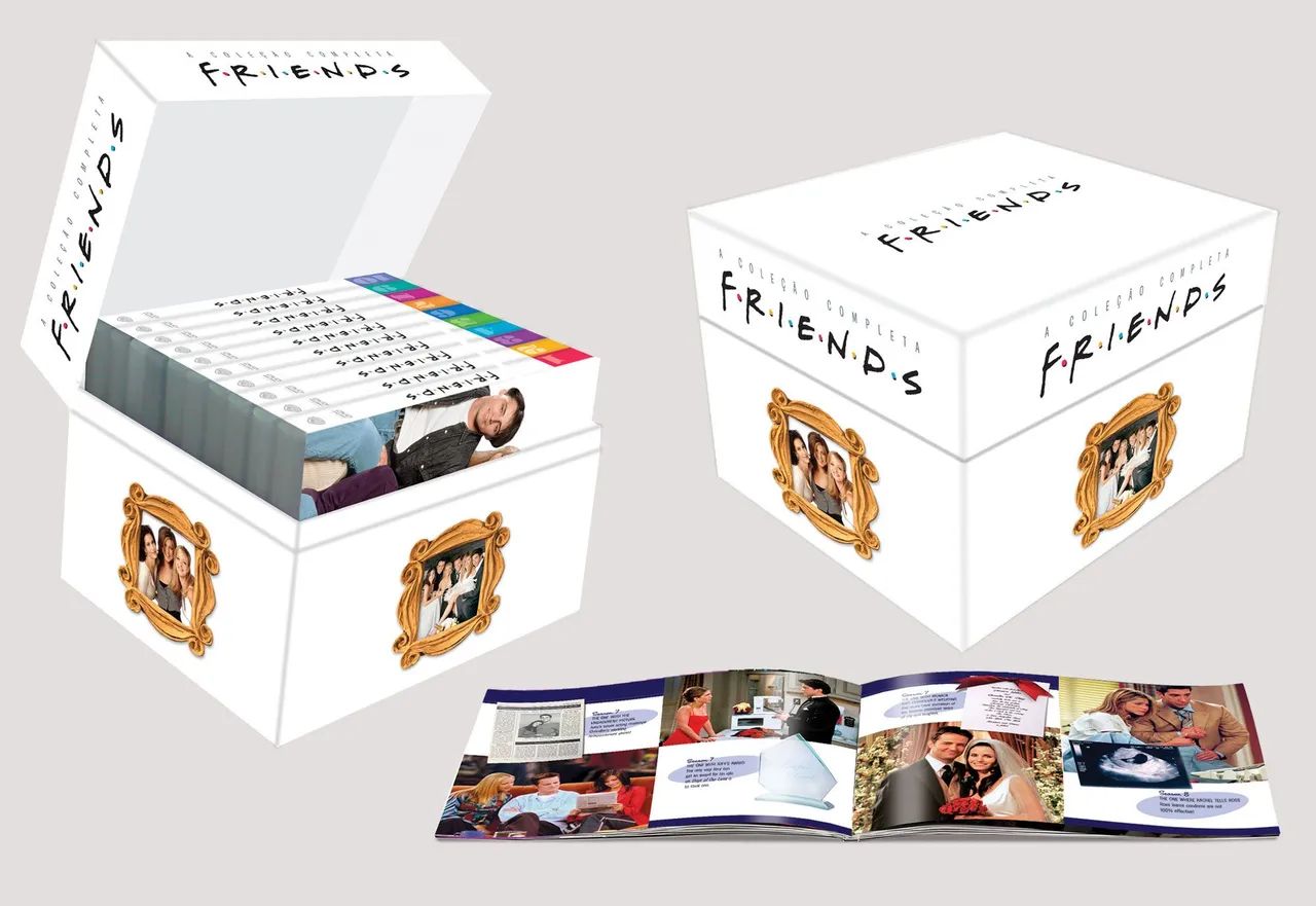 Box DVD Friends Coleção Completa (Edição de Aniversário 15 anos