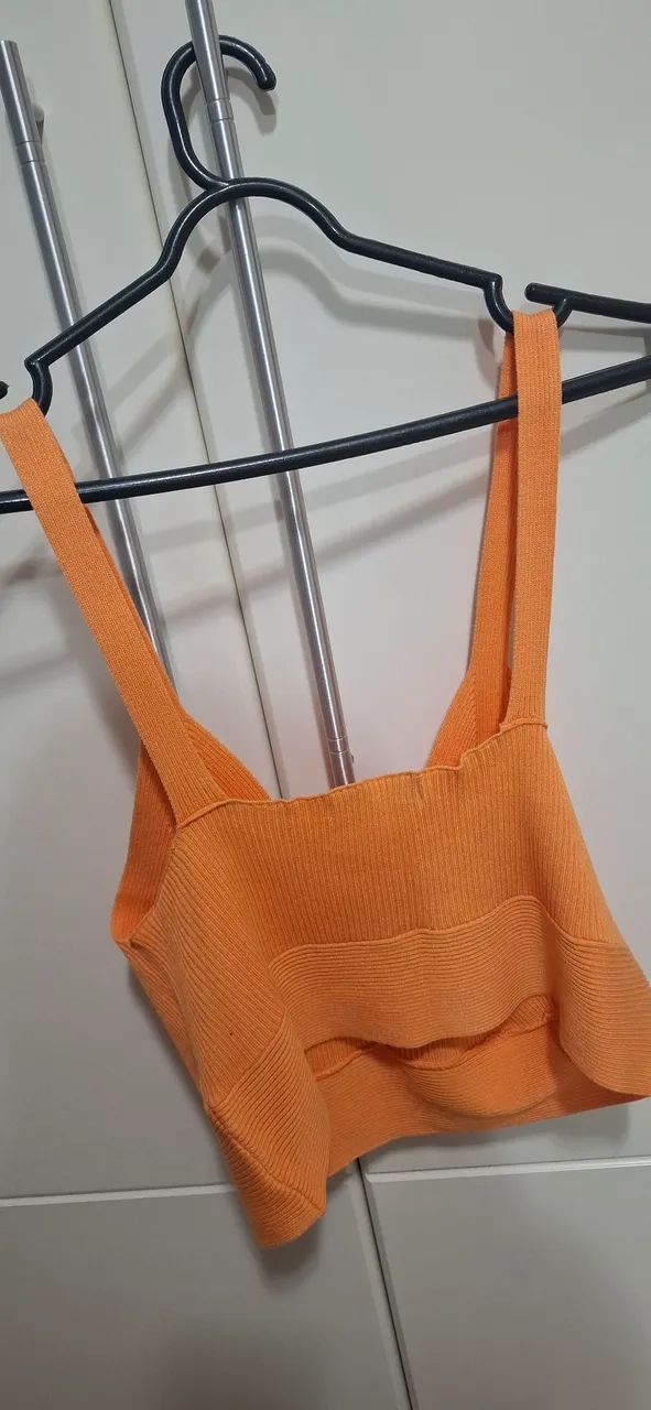 Cropped tricô DZARM nunca usado - Foto 3