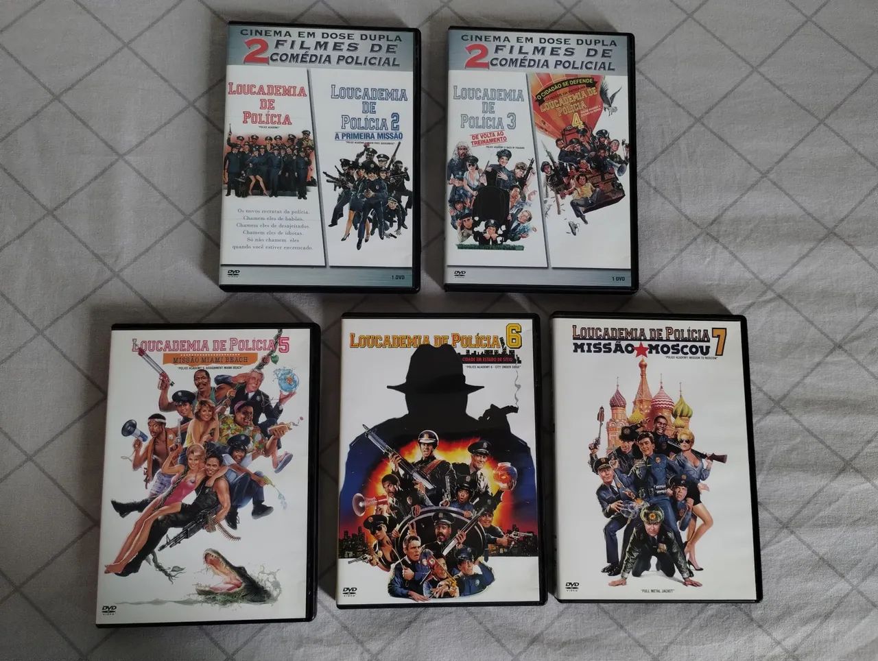 Dvd box loucademia de polícia - a coleção - Foto 5