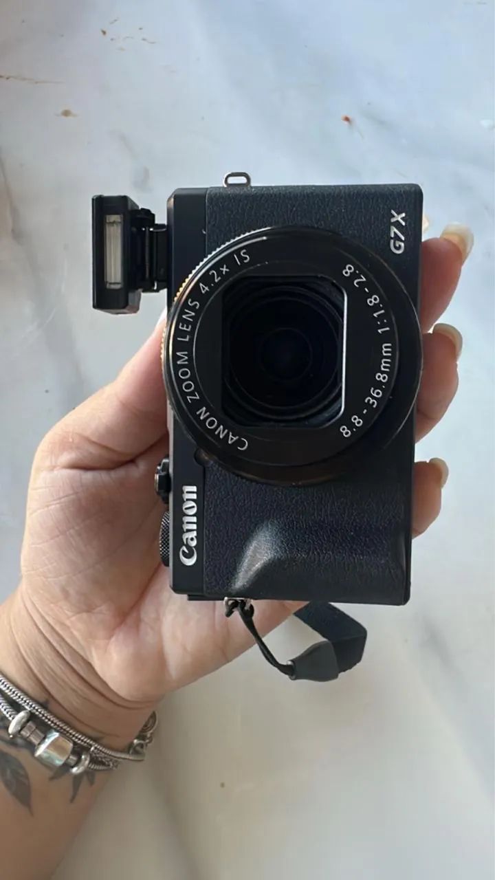 Câmera canon powershot g7 x mark iii preta  - Foto 4