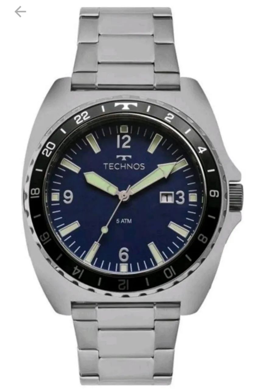 Relógio Technos Masculino Performance Racer 2115MOC/8A - Foto 4