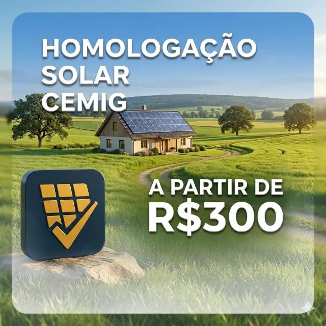 Projeto e Homologação solar CEMIG