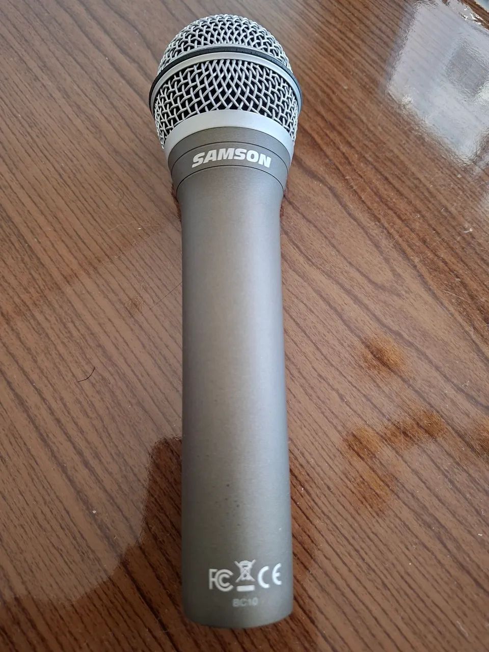 Microfone Samson Q2U USB/XLR Original - Pouquíssimo Usado