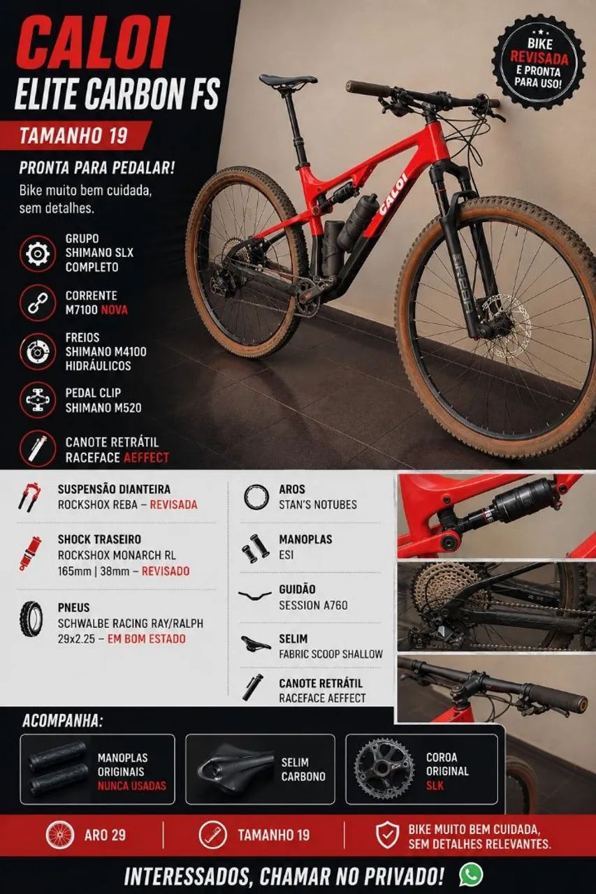 Caloi Elite Carbon FS - Foto 4