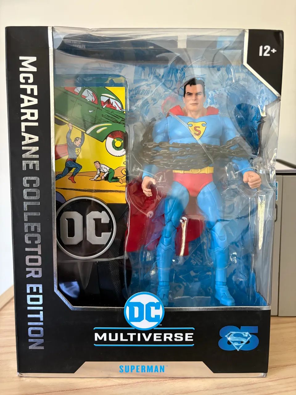 Superman DC multiverse McFarlane edição colecionador Action comics