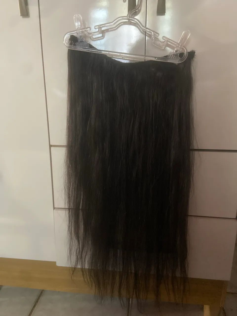 Cabelo humano 130 g 2 telas 500$ - Foto 5