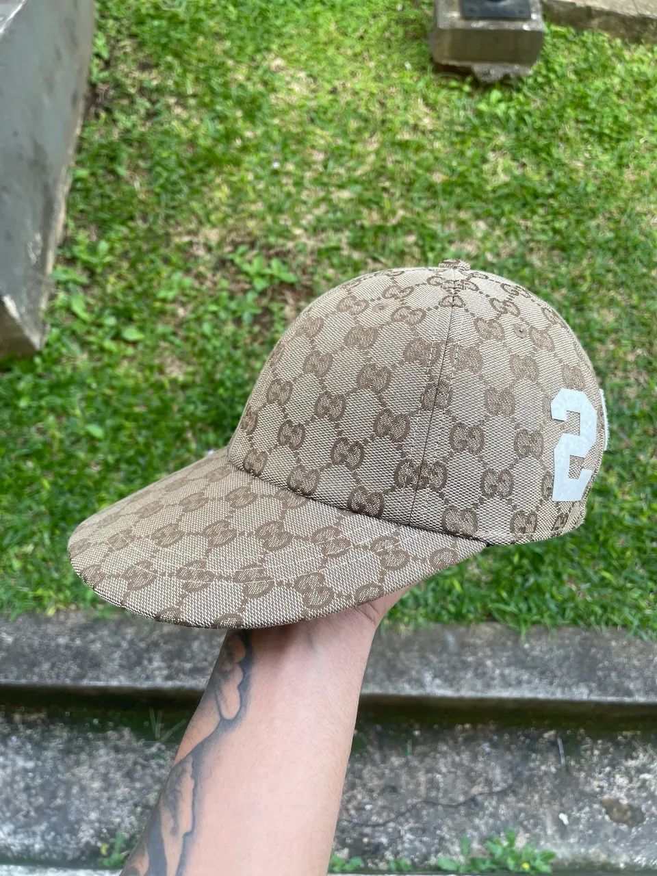 Boné Gucci Five Pinel - Foto 2