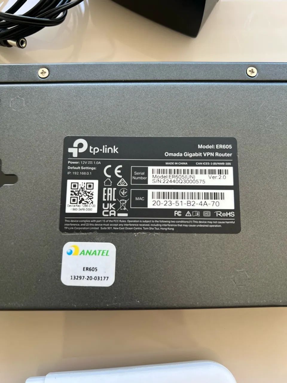 Roteador TP-link ER605 + Modem 4G - Foto 3
