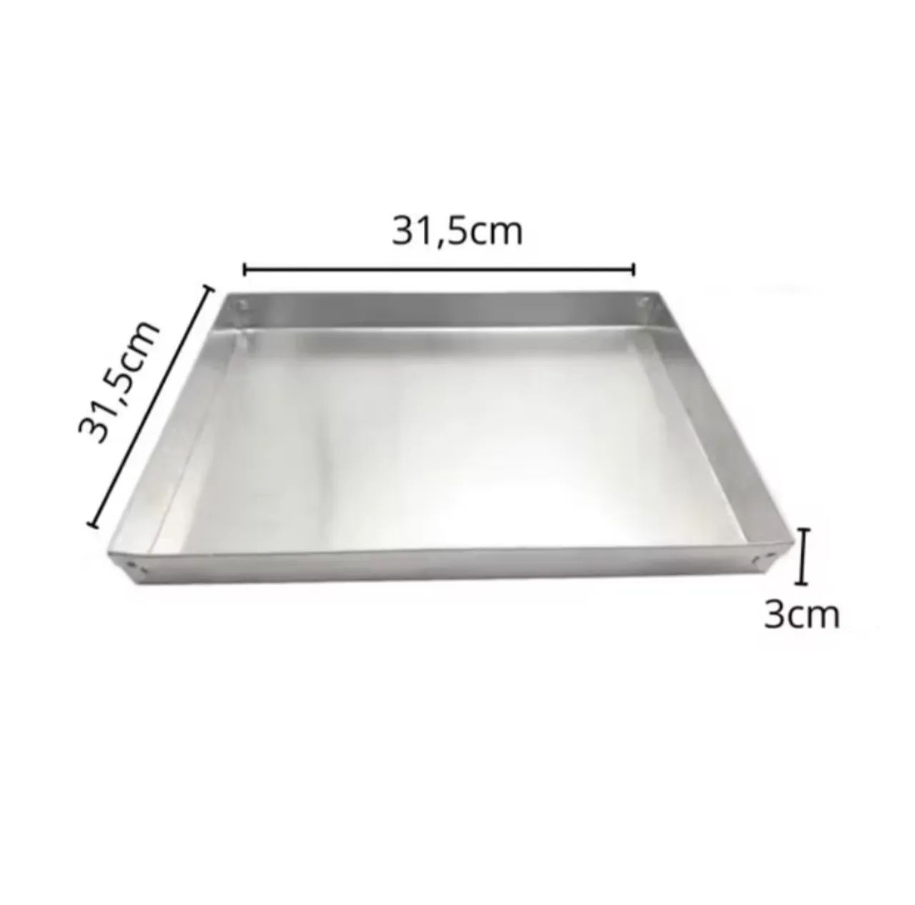 Forma para Brownie AÇO INOX  - Foto 3