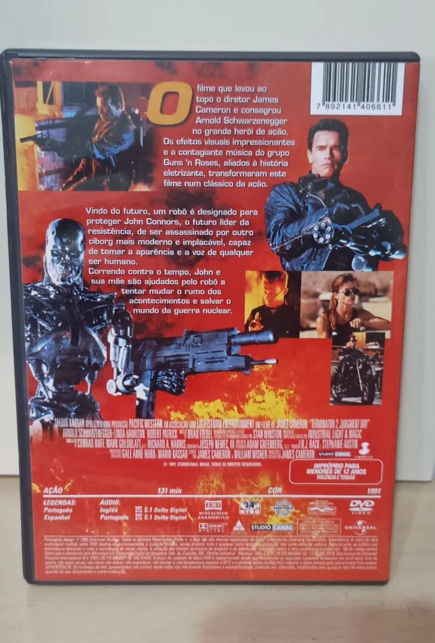 Exterminador do futuro 1e 2 - Foto 4