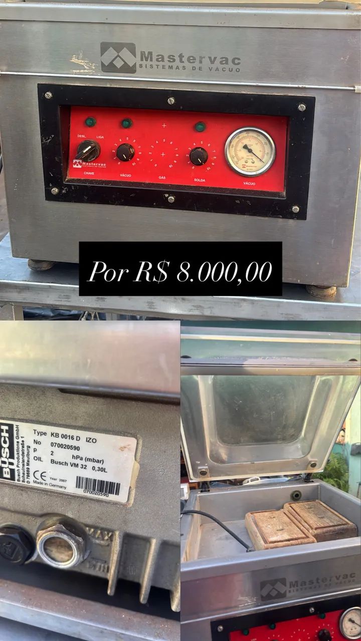 Seladora a vácuo e mesas cozinha/restaurante  - Foto 4