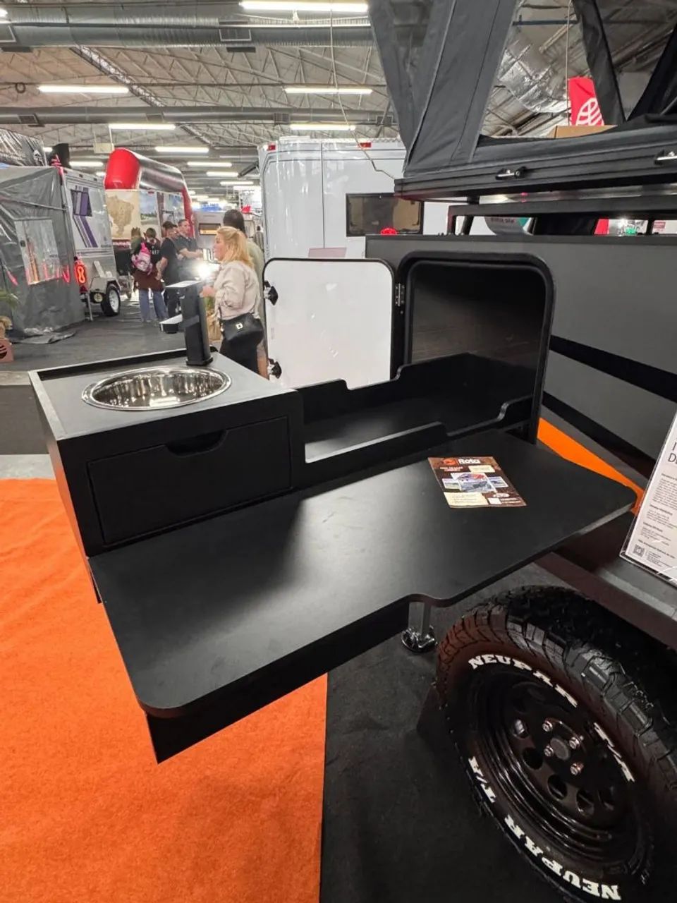 Mini Trailer Off-Road para acampar  - Foto 4