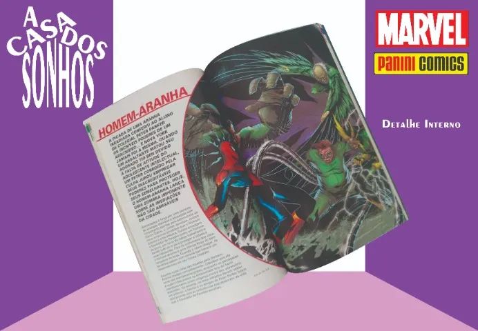 Enciclopédia Marvel - Panini Comics + Brinde Pôsters - Foto 3