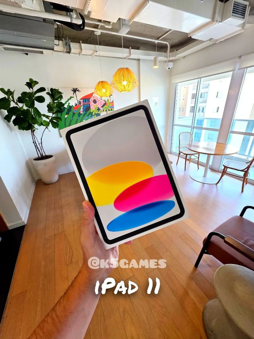 iPad 11 256GB Silver Lacrado - RETIRE AGORA ABC SP 