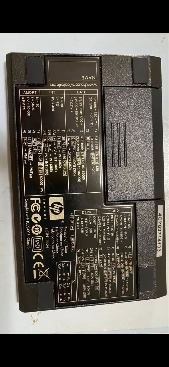 Calculadora HP 12C Gold - Foto 4