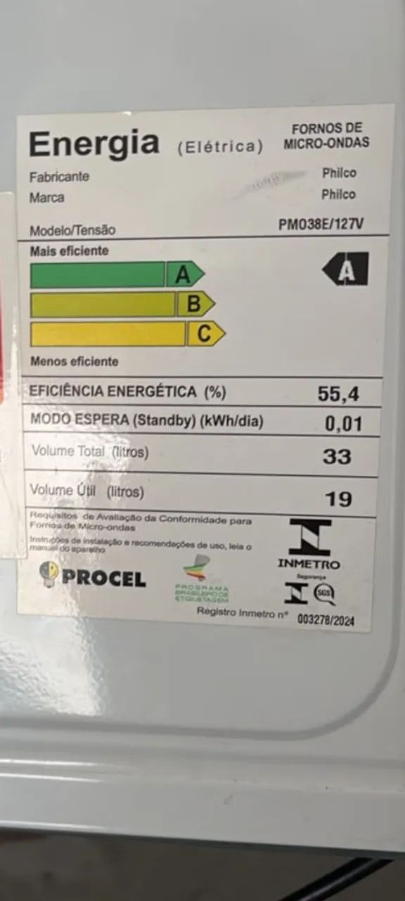 Micro-ondas Philco 33 litros 110 V - Foto 4