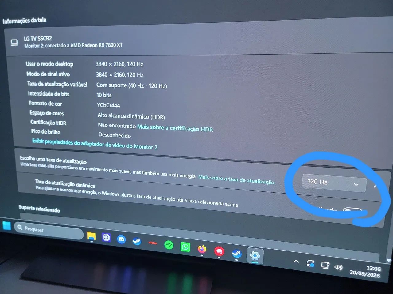 TV LG OLED C2 55 Polegadas - Foto 5