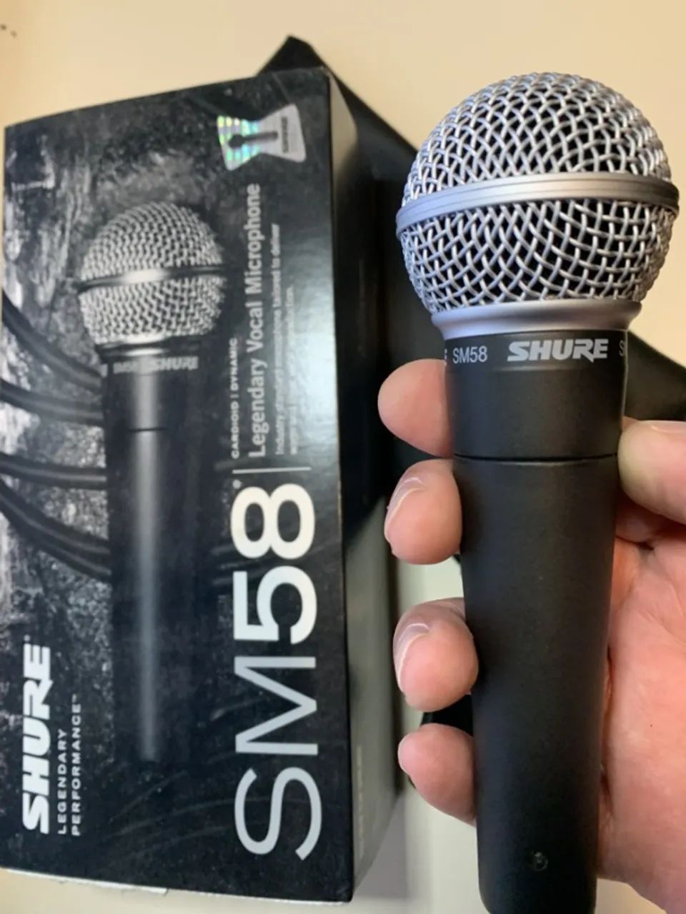 Microfone Shure Sm58 - Original na caixa com todos os acessórios - Foto 5