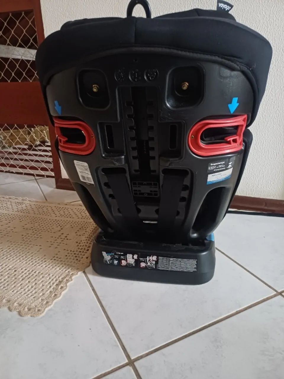 Cadeirinha De Carro Infantil 0 Até 36kg Preto Voyage - Foto 4