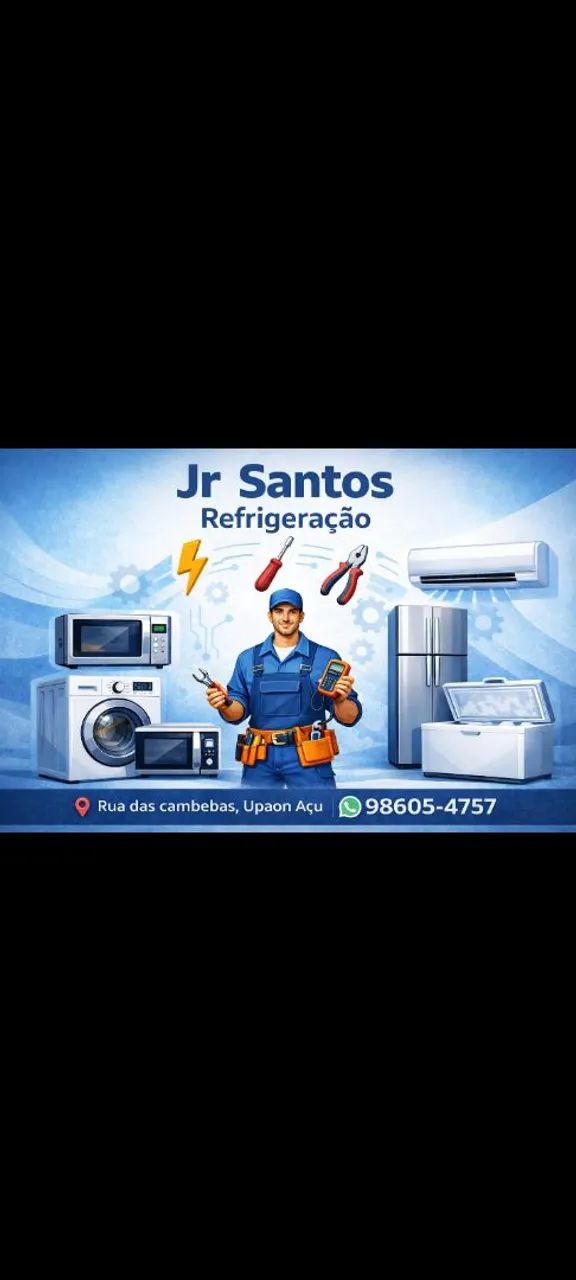 Trabalho com concerto de máquinas de lavar, microondas, geladeiras, freezer,, arcon