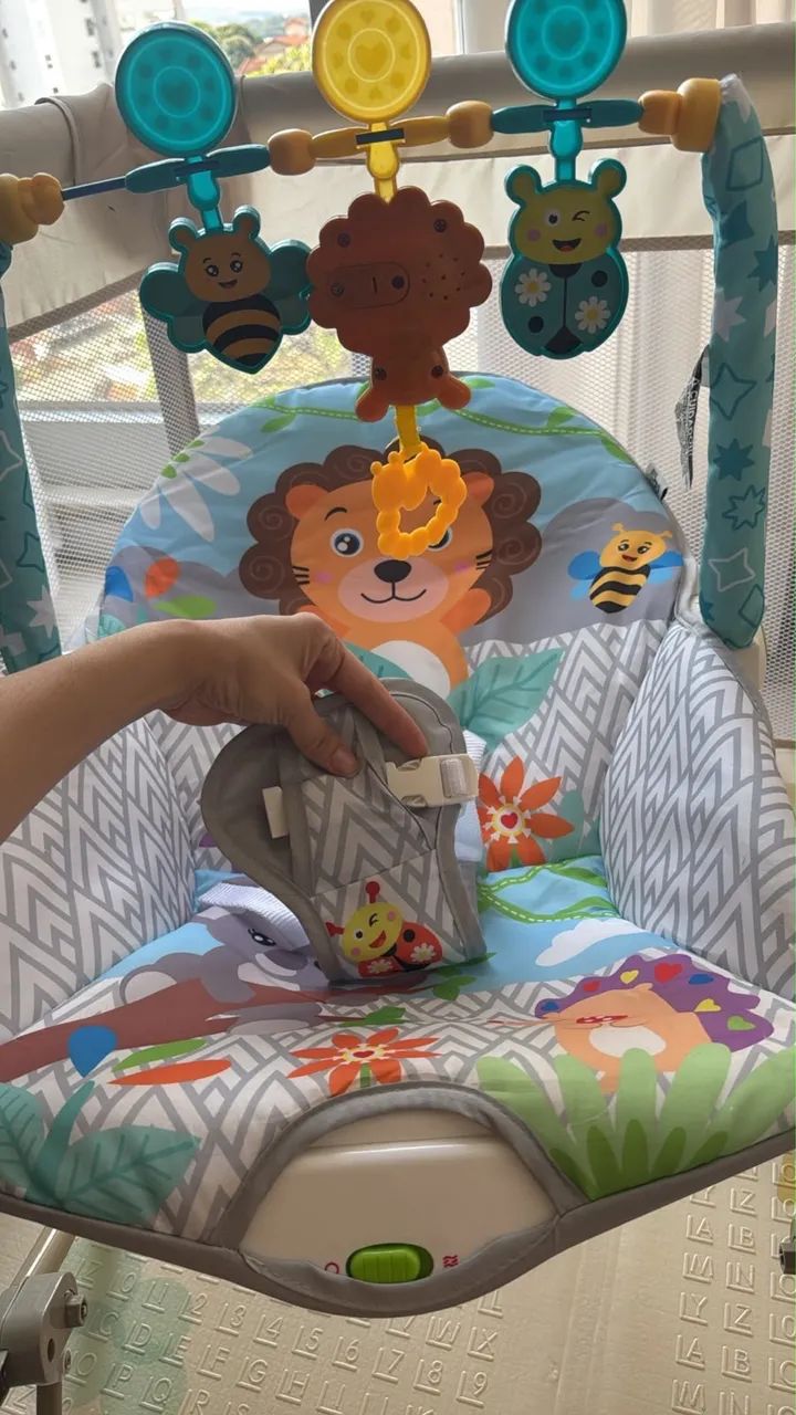 cadeira de descanso e balanço funtime maxibaby 18kg